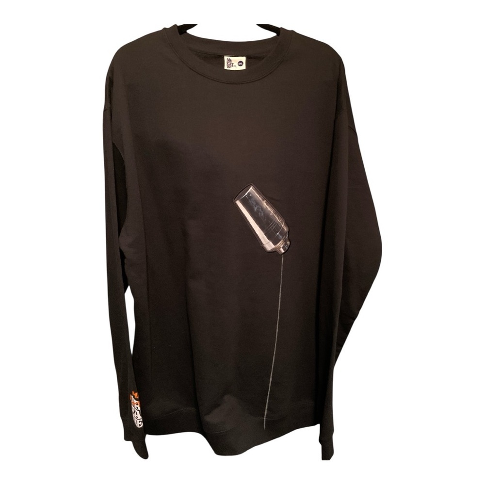 Mr Eat Well Miss Eat Well Martini Sweatshirt Mens Size 3XL